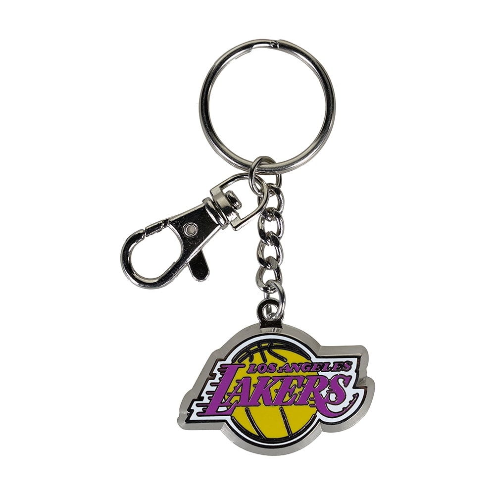 Los Angeles Lakers Keychain Zamac Logo